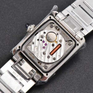 Tank Must Small 29.5mmx22mm K11F White Dial SS Bracelet Ronda Quartz - Image 7