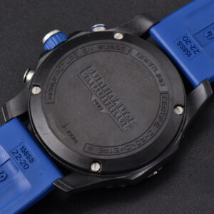 Endurance Pro 44mm OF Blue Chronometer Dial Blue Rubber Strap Swiss Quartz - Image 21