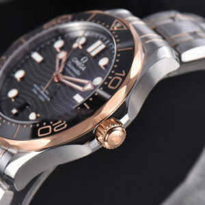 Seamaster Diver RG/SS 300M VSF 42MM Black Dial RG/SS Bracelet A8800 - Image 14