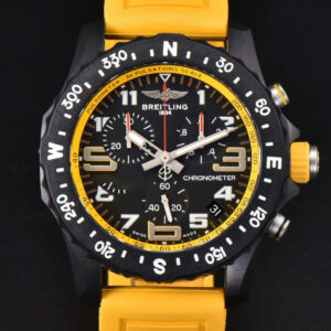 Endurance Pro 44mm OF Yellow Chronometer Dial Yellow Rubber Strap Swiss Quartz