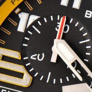Endurance Pro 44mm OF Yellow Chronometer Dial Yellow Rubber Strap Swiss Quartz - Image 3