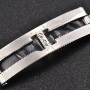 Tank Must Small 29.5mmx22mm K11F Diamond White Dial SS Bracelet Ronda Quartz - Image 14