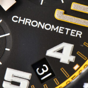 Endurance Pro 44mm OF Yellow Chronometer Dial Yellow Rubber Strap Swiss Quartz - Image 6