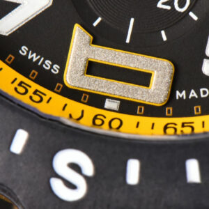 Endurance Pro 44mm OF Yellow Chronometer Dial Yellow Rubber Strap Swiss Quartz - Image 8