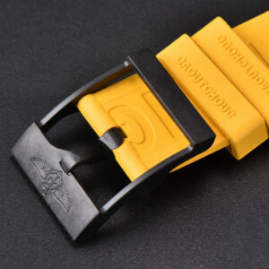 Endurance Pro 44mm OF Yellow Chronometer Dial Yellow Rubber Strap Swiss Quartz - Image 16