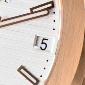 Nautilus 5711R RG PPF 40MM White Dial Brown Rubber Strap A324SC V5 - Image 22