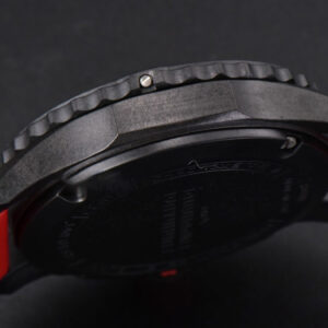 Endurance Pro 44mm OF Red Chronometer Dial Red Rubber Strap Swiss Quartz - Image 23