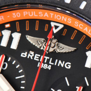 Endurance Pro 44mm OF Orange Chronometer Dial Orange Rubber Strap Swiss Quartz - Image 2