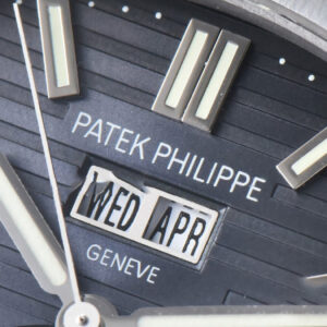 Nautilus 5726 Full Function PPF 40.5MM Blue Dial Blue Rubber Strap A324 - Image 7