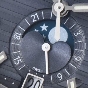 Nautilus 5726 Full Function PPF 40.5MM Blue Dial Blue Rubber Strap A324 - Image 9