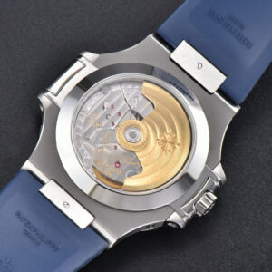 Nautilus 5726 Full Function PPF 40.5MM Blue Dial Blue Rubber Strap A324 - Image 17