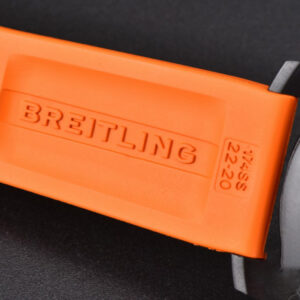 Endurance Pro 44mm OF Orange Chronometer Dial Orange Rubber Strap Swiss Quartz - Image 19