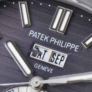 Nautilus 5726 Full Function PPF 40.5MM Gray Dial Black Rubber Strap A324 - Image 16