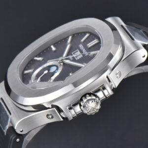 Nautilus 5726 Full Function PPF 40.5MM Gray Dial Black Rubber Strap A324 - Image 21