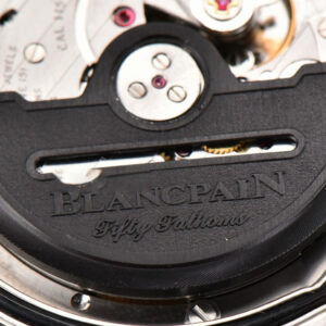 Fifty Fathoms 5008B Barakuda 40mm GSF Black Dial Black Rubber Strap A1151 - Image 6