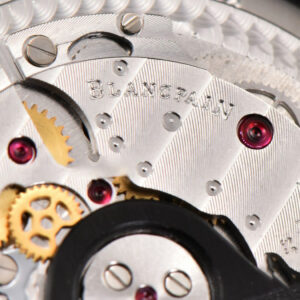 Fifty Fathoms 5008B Barakuda 40mm GSF Black Dial Black Rubber Strap A1151 - Image 9