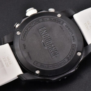 Endurance Pro 44mm OF White Chronometer Dial White Rubber Strap Swiss Quartz - Image 21