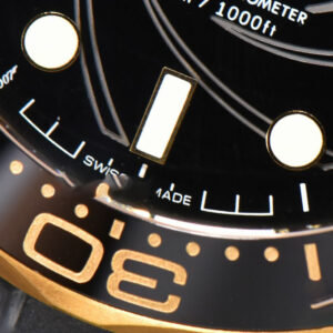 Seamaster Diver 007 YG/SS 300M VSF 42MM Black Dial Rubber Strap A8800 - Image 4