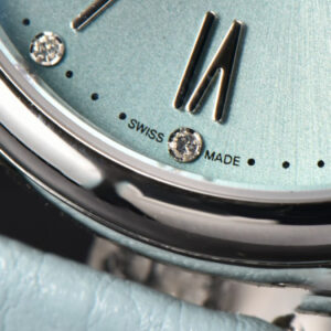 Portofino Automatic 34mm IW357416 Real Diamond Ice Blue Dial Blue Leather Strap SW - Image 20