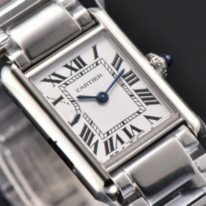 Tank Must Small 29.5mmx22mm K11F White Dial SS Bracelet Ronda Quartz - Image 26