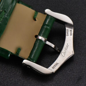 Tank Must Large 33.7×25.5mm K11F Green Dial Green Leather Strap Quartz - Image 25