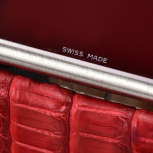 Tank Must Large 33.7×25.5mm K11F Red Dial Red Corc Texture Leather Strap Quartz - Image 14