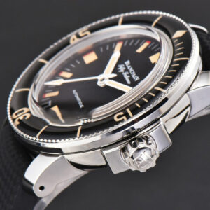 Fifty Fathoms 5008B Barakuda 40mm GSF Black Dial Black Rubber Strap A1151 - Image 27