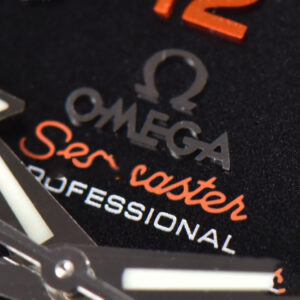 Planet Ocean 600m 42mm VSF Black Dial Orange Bezel Orange Rubber Strap A8500 - Image 5