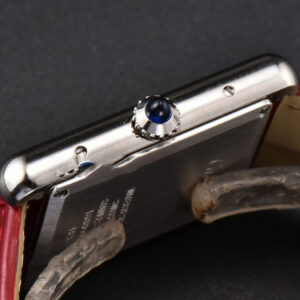 Tank Must Large 33.7×25.5mm K11F Red Dial Red Leather Strap Quartz - Image 19