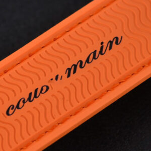 Planet Ocean 600m 42mm VSF Black Dial Orange Bezel Orange Rubber Strap A8500 - Image 16