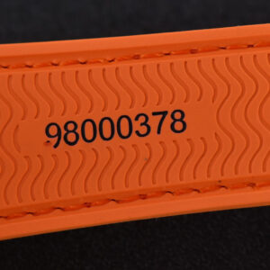 Planet Ocean 600m 42mm VSF Black Dial Orange Bezel Orange Rubber Strap A8500 - Image 17