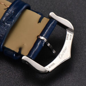 Tank Must Large 33.7×25.5mm K11F Blue Dial Blue Leather Strap Quartz - Image 24