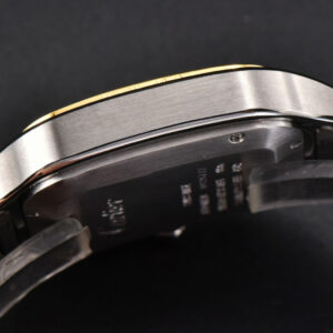 Santos Large 40mm YG/SS GF White Dial Black Rubber Strap MIYOTA 9015 - Image 22