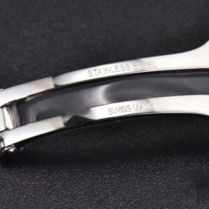 Santos Large 40mm YG/SS GF White Dial Black Rubber Strap MIYOTA 9015 - Image 25