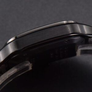 Santos Large 40mm PVD GF Black Dial Black Rubber Strap MIYOTA 9015 - Image 22