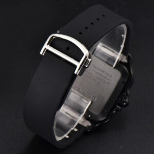 Santos Large 40mm PVD GF Black Dial Black Rubber Strap MIYOTA 9015 - Image 23