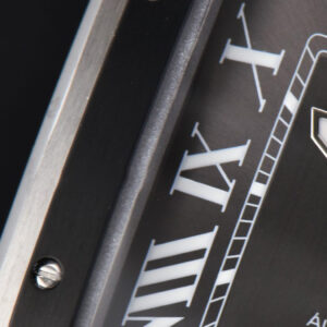 Santos Large 40mm GF Black Dial Black Rubber Strap MIYOTA 9015 - Image 14