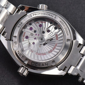 Planet Ocean 600m 42mm VSF Black Dial Orange Marker SS Bracelet A8500 - Image 5