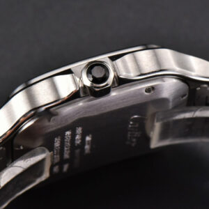 Santos Large 40mm GF White Dial Black Rubber Strap MIYOTA 9015 - Image 11