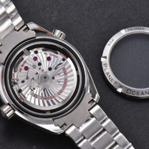 Planet Ocean 600m 42mm VSF Black Dial Orange Marker SS Bracelet A8500 - Image 8