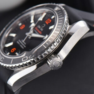 Planet Ocean 600m 42mm VSF Black Dial Orange Marker Rubber Strap A8500 - Image 10