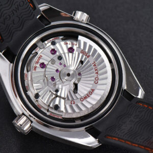 Planet Ocean 600m 42mm VSF Black Dial Orange Marker Rubber Strap A8500 - Image 24