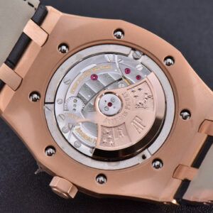Royal Oak 15400 RG JF Black Dial Black Leather Strap V5 MY9015 - Image 23