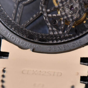 Excalibur Spider BBRF 47mm Skeleton Dial Black Leather Strap Flying Tourbillon Manual Wind - Image 16