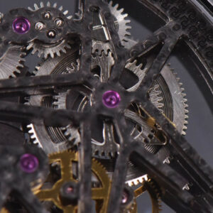 Excalibur Spider BBRF 47mm Skeleton Dial Black Leather Strap Flying Tourbillon Manual Wind - Image 18