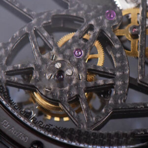 Excalibur Spider BBRF 47mm Skeleton Dial Black Leather Strap Flying Tourbillon Manual Wind - Image 19