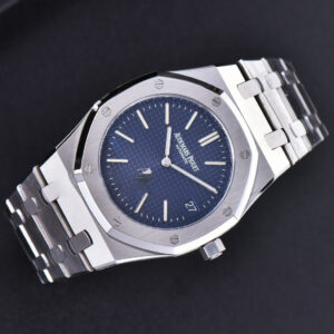 Royal Oak 15202 XF 39mm Blue Textured Dial SS Bracelet A2121 - Image 4