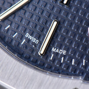 Royal Oak 15202 XF 39mm Blue Textured Dial SS Bracelet A2121 - Image 8