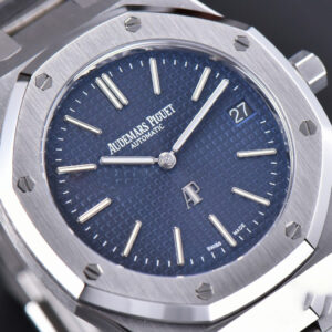 Royal Oak 15202 XF 39mm Blue Textured Dial SS Bracelet A2121 - Image 10