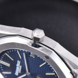 Royal Oak 15202 XF 39mm Blue Textured Dial SS Bracelet A2121 - Image 12